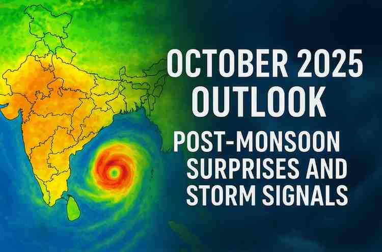 October 2025 Outlook: Post-Monsoon Surprises and Storm Signals