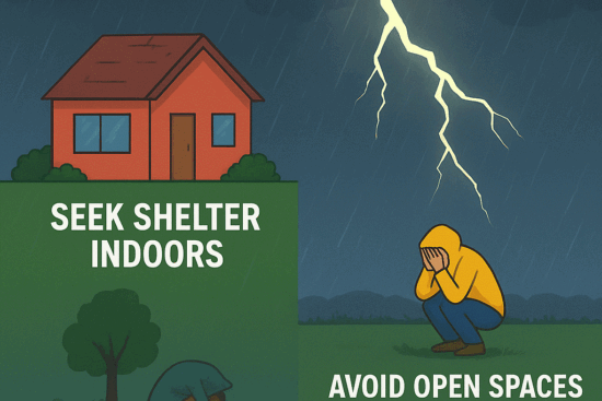 How to Stay Safe from Lightning Strikes Hits During Rain: A Complete Survival Guide