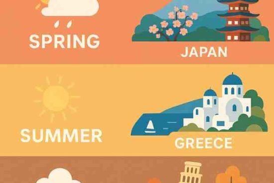 World Tourism Weather Forecast 2025: Best Destinations by Season